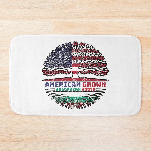 Item preview, Bulgaria Bulgarian US American USA United States Tree Roots Flag designed and sold by FlagX.