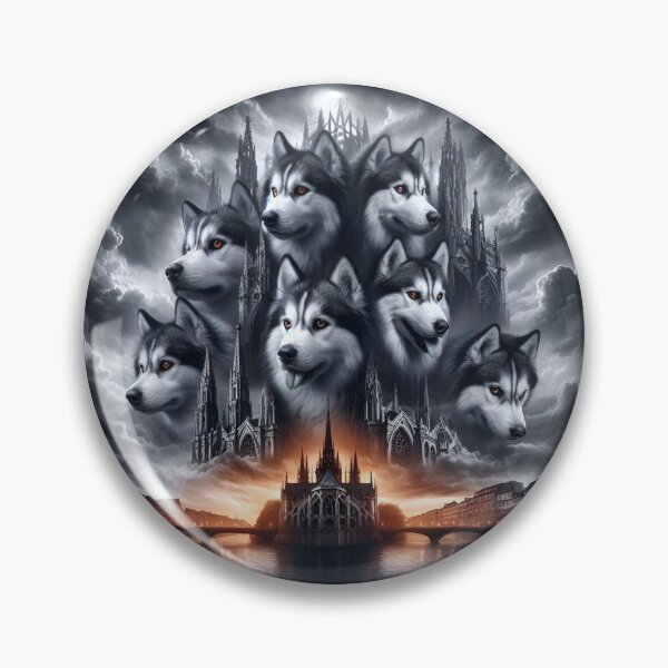 Item preview, Whispers of Gothic Husky Grace designed and sold by PawspectCreate.
