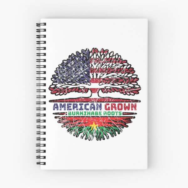Item preview, Burkina Faso Burkinabe American USA Tree Roots Flag designed and sold by FlagX.