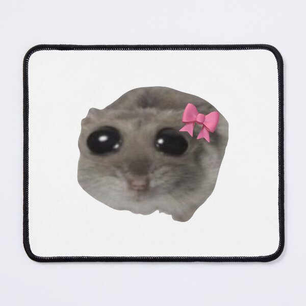 Item preview, Sad Hamster Meme designed and sold by funkyst.