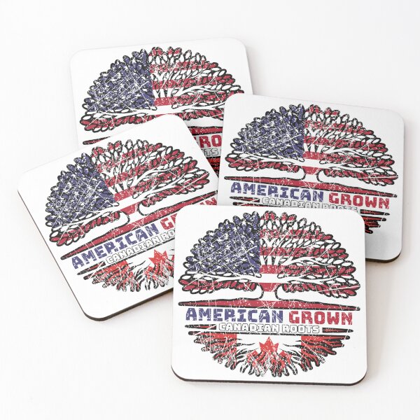 Item preview, Canadian Canada US American USA United States Tree Roots Flag designed and sold by FlagX.