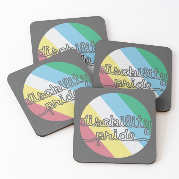 Item preview, Disability Pride Flag Circle designed and sold by Becky-Marie.
