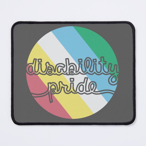 Item preview, Disability Pride Flag Circle designed and sold by Becky-Marie.