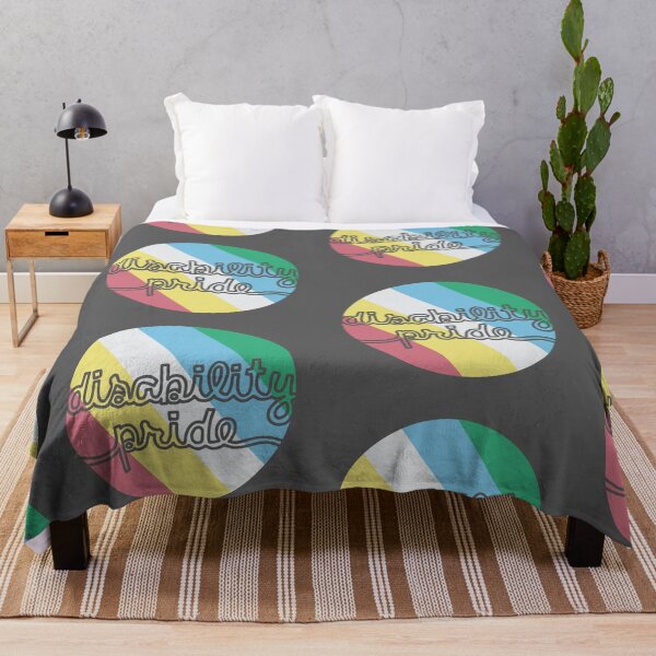 Item preview, Disability Pride Flag Circle designed and sold by Becky-Marie.
