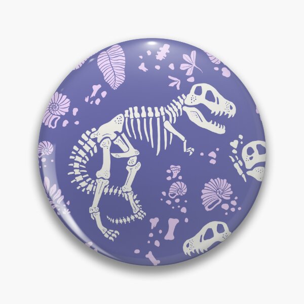 Item preview, T-Rex Fossil on Very Peri designed and sold by latheandquill.