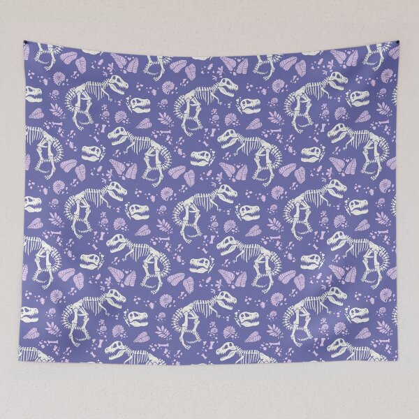 Item preview, T-Rex Fossil on Very Peri designed and sold by latheandquill.