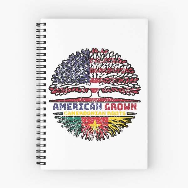 Item preview, Cameroon Cameroonian US American USA United States Tree Roots Flag designed and sold by FlagX.
