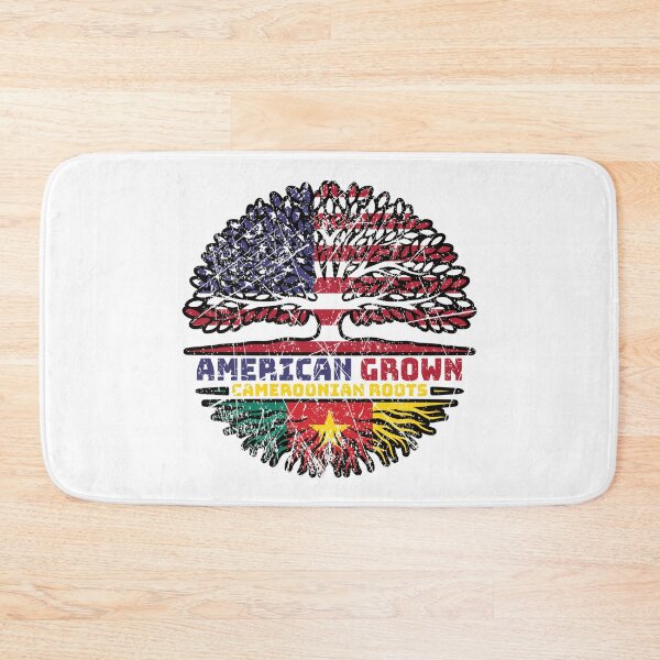 Item preview, Cameroon Cameroonian US American USA United States Tree Roots Flag designed and sold by FlagX.