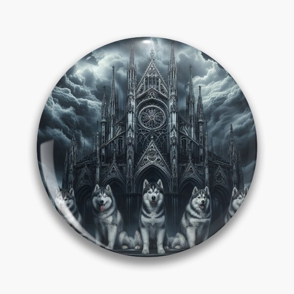 Item preview, Gothic Canvas: Husky Edition designed and sold by PawspectCreate.