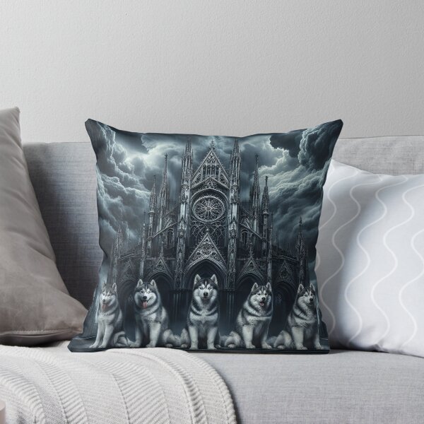 Item preview, Gothic Canvas: Husky Edition designed and sold by PawspectCreate.