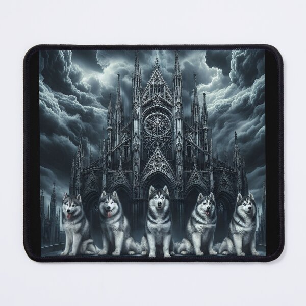 Item preview, Gothic Canvas: Husky Edition designed and sold by PawspectCreate.