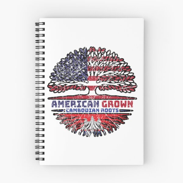 Item preview, Cambodian Cambodia US American USA United States Tree Roots Flag designed and sold by FlagX.