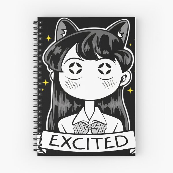 Item preview,  Excited Komi Komi Cant Communicate Komi San Retro Komi Shouko Excited designed and sold by JosLpez.