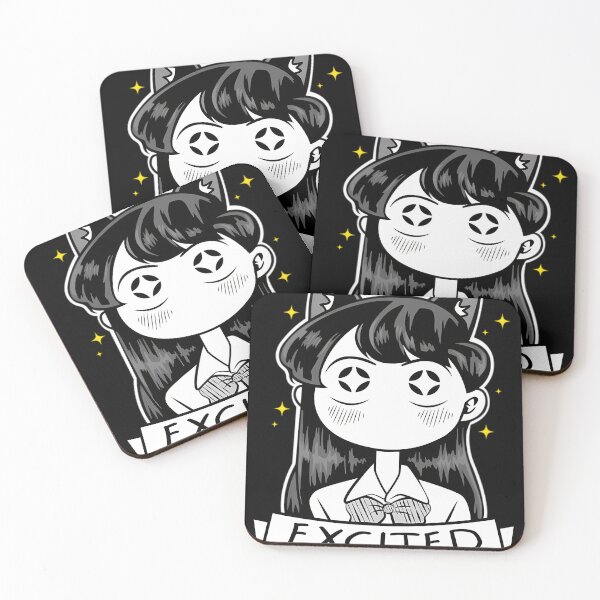 Item preview,  Excited Komi Komi Cant Communicate Komi San Retro Komi Shouko Excited designed and sold by JosLpez.
