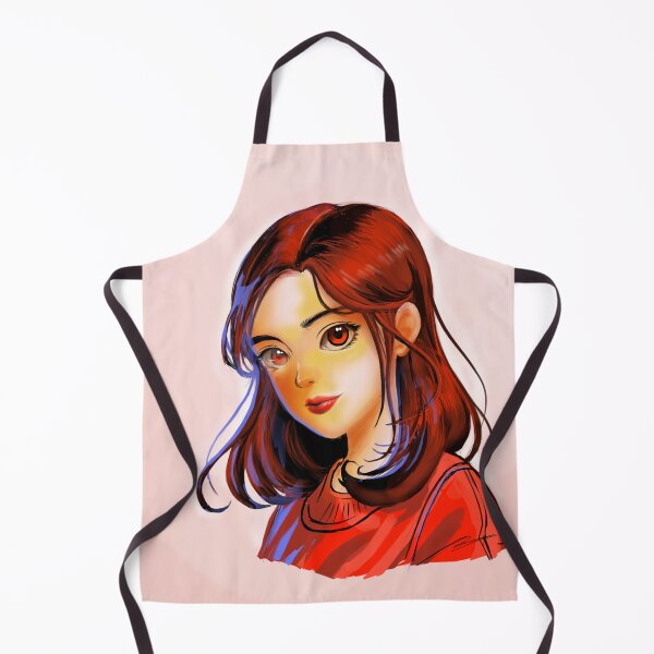 Item preview, Crimson Gaze Catoon Girl designed and sold by SheepTigerArt.