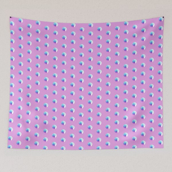 Item preview, Purple pink blue paint dots | artistic eccentric style polka dot designed and sold by lausn.