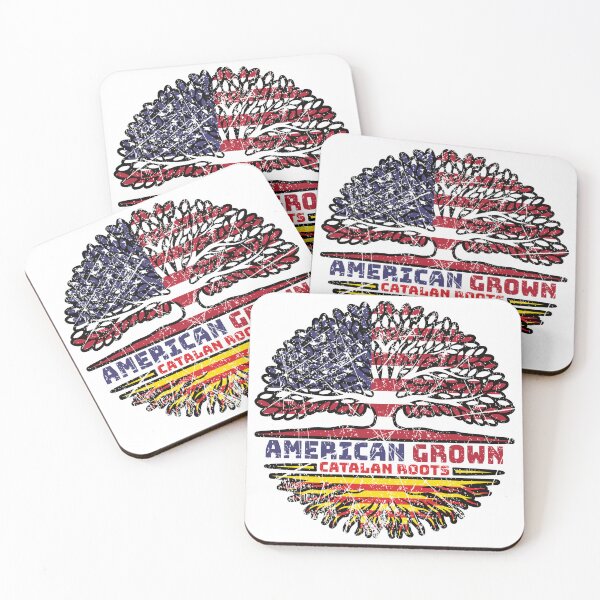 Item preview, Catalonia Catalan US American USA United States Tree Roots Flag designed and sold by FlagX.
