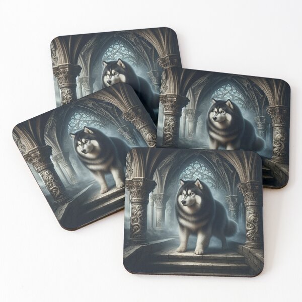 Item preview, Dark Beauty: Husky Artistry designed and sold by PawspectCreate.