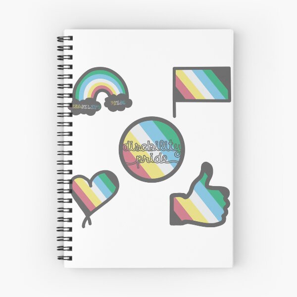 Item preview, Disability Pride Flag set designed and sold by Becky-Marie.