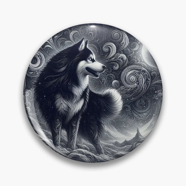 Item preview, Enchanting Gothic Husky Aura designed and sold by PawspectCreate.