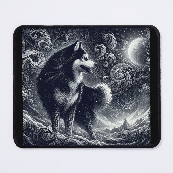 Item preview, Enchanting Gothic Husky Aura designed and sold by PawspectCreate.