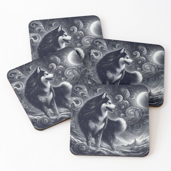 Item preview, Enchanting Gothic Husky Aura designed and sold by PawspectCreate.