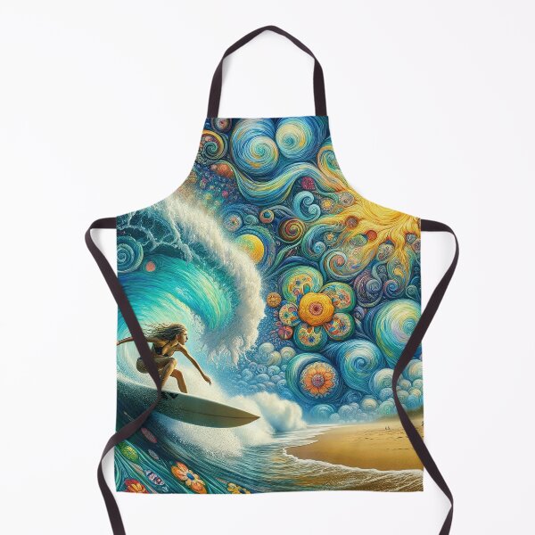 Item preview, Mandala Sky Surfer Girl designed and sold by bunnyboiler.