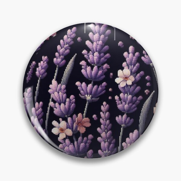 Item preview, watercolor nature, Lavande, watercolor floral, black background designed and sold by asbno19.