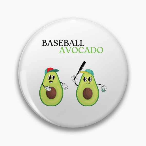 Item preview, Baseball avocado,sports, avocado, designed and sold by Basiadesign.