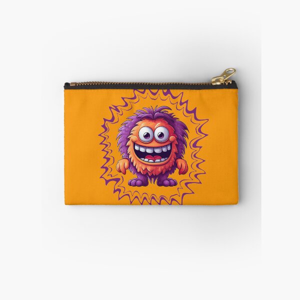 Item preview, Cute smiling purple monster  designed and sold by AllYouNeed777.