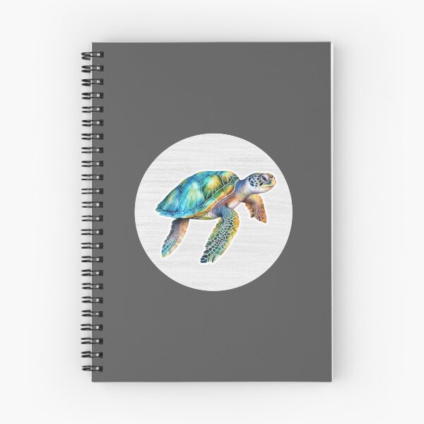 Item preview, Turtle Watercolor Drawing designed and sold by LivingColorful.