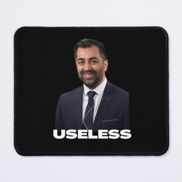 Item preview, Humza Yousaf Useless designed and sold by Flirt-Teez.