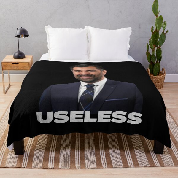 Item preview, Humza Yousaf Useless designed and sold by Flirt-Teez.