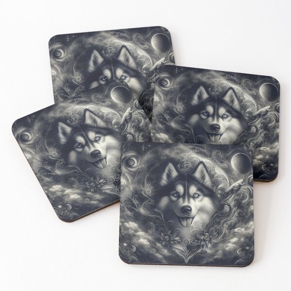Item preview, Gothic Whimsy: Husky Charm designed and sold by PawspectCreate.