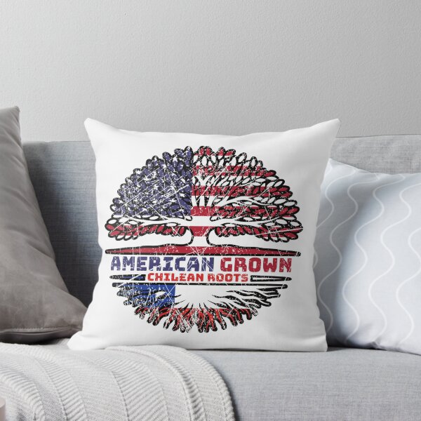 Item preview, Chile Chilean US American USA United States Tree Roots Flag designed and sold by FlagX.