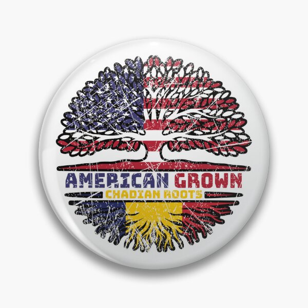 Item preview, Chad Chadian American USA Tree Roots Flag designed and sold by FlagX.