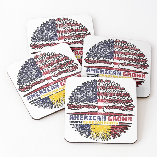Item preview, Chad Chadian American USA Tree Roots Flag designed and sold by FlagX.