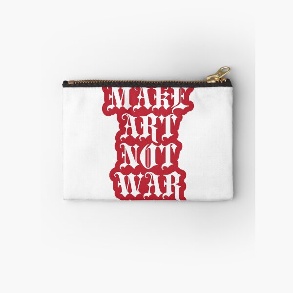 Item preview, Make Art Not War designed and sold by griceyvisuals.