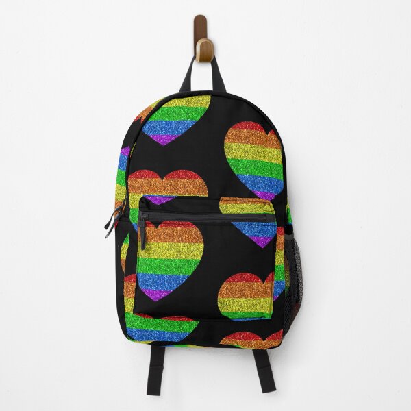 Item preview, LGBT flag heart vibrant rainbow faux glitter sparkles pride equality love marriage (Photo of Glitter - Not Reflective) designed and sold by PLdesign.