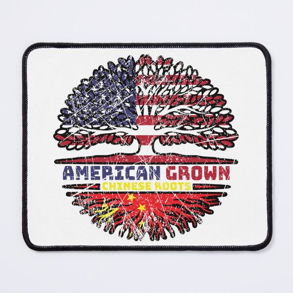 Item preview, China Chinese US American USA United States Tree Roots Flag designed and sold by FlagX.