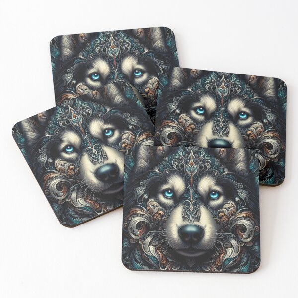 Item preview, Artistic Shadows: Husky Majesty designed and sold by PawspectCreate.