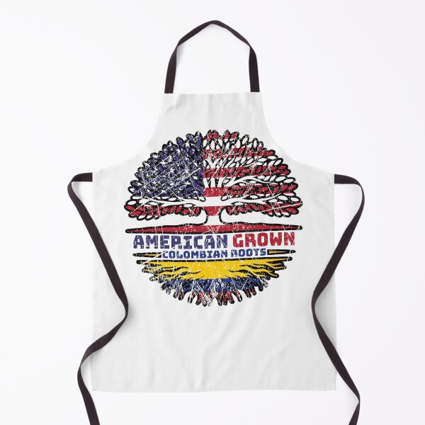 Item preview, Colombia Colombian US American USA United States Tree Roots Flag designed and sold by FlagX.