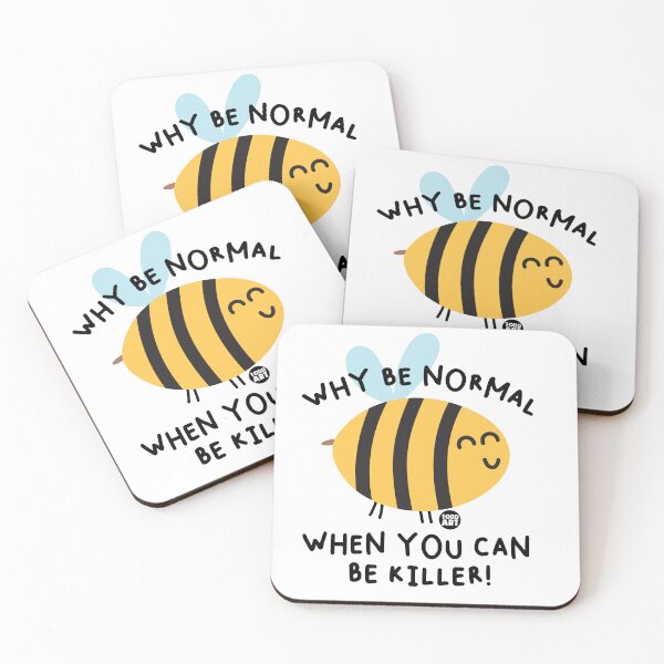 Item preview, Why Be Normal When You Can Be Killer! designed and sold by TODD GOLDMAN.