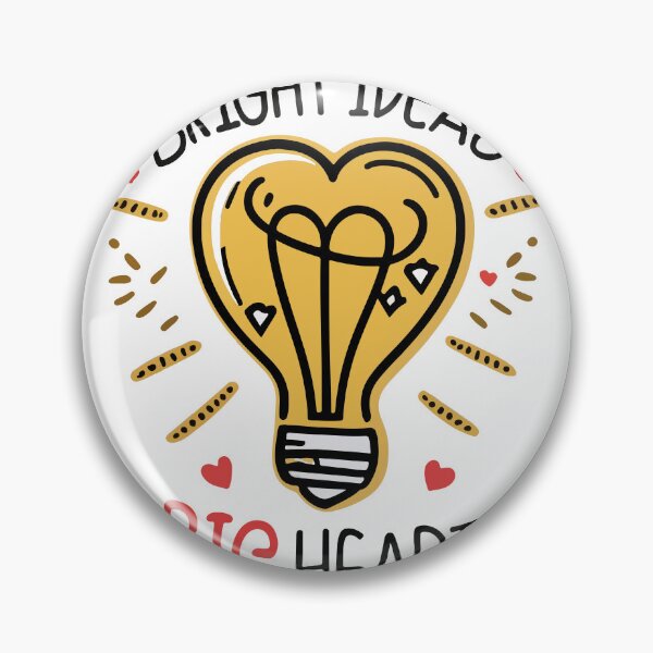 Item preview, Bright Ideas, Big Hearts - Whimsical Light Bulb designed and sold by NiftyWrx.