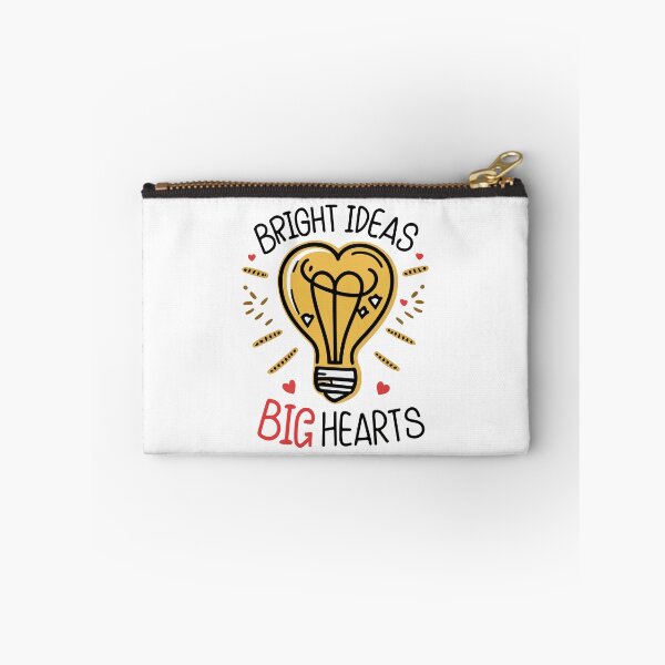 Item preview, Bright Ideas, Big Hearts - Whimsical Light Bulb designed and sold by NiftyWrx.