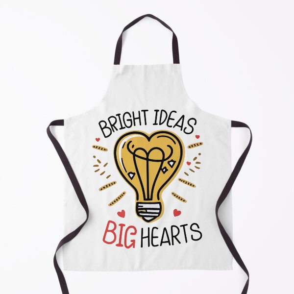 Item preview, Bright Ideas, Big Hearts - Whimsical Light Bulb designed and sold by NiftyWrx.