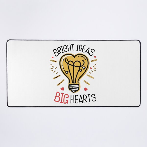 Item preview, Bright Ideas, Big Hearts - Whimsical Light Bulb designed and sold by NiftyWrx.