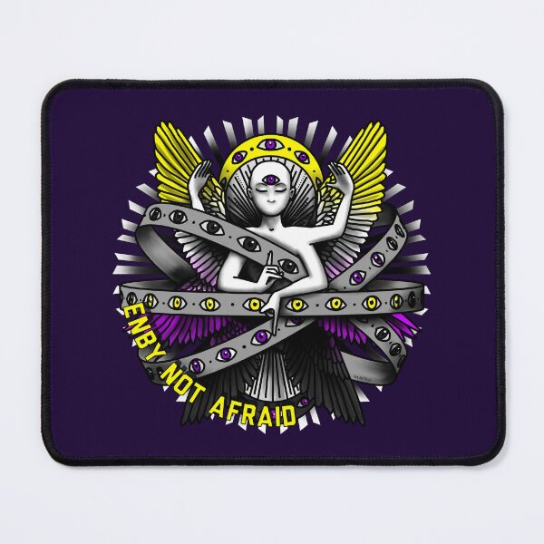 Item preview, Enby Not Afraid  designed and sold by Art by Veya.