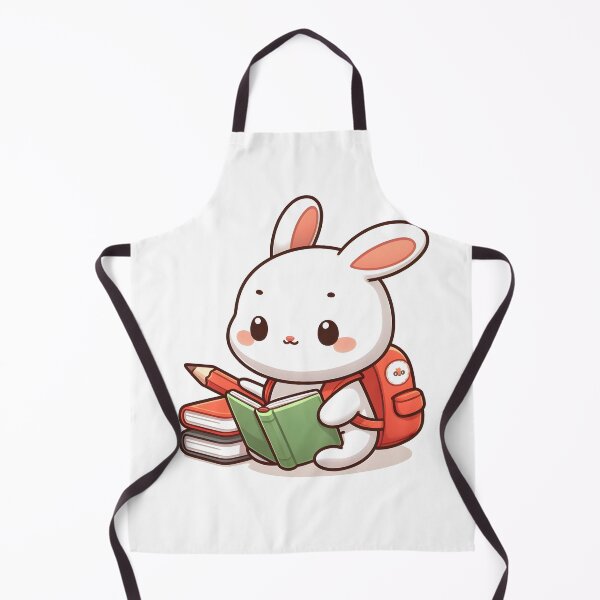 Item preview, Kawaii Rabbit With Backpack designed and sold by CanvasCutie.
