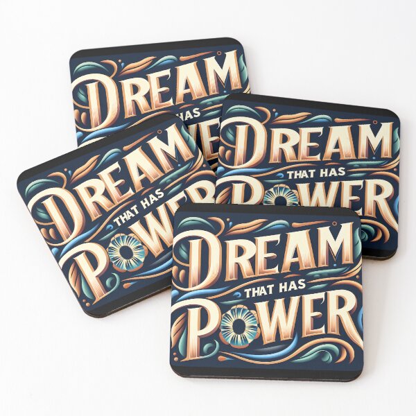 Item preview, dream that has power, typography designed and sold by maxmaj.